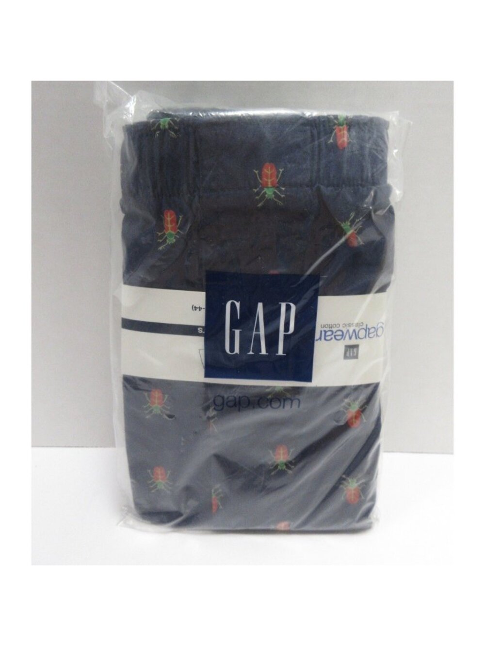 VINTAGE GAP Underwear XXL Boxer Water Bugs Classic Cotton 2007 NEW